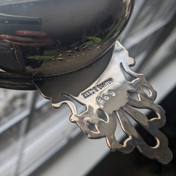 Reed and barton Enamel Bowl and Cup. Blue name engraved "David". EUC - Picture 8 of 9